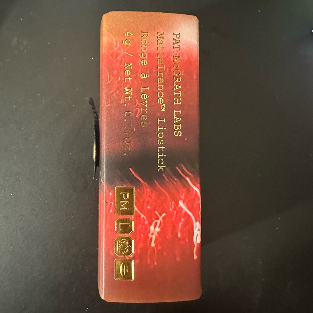 Pat McGrath MatteTrabce Lipstick Elson 2 BNWT Matte lipstick red color